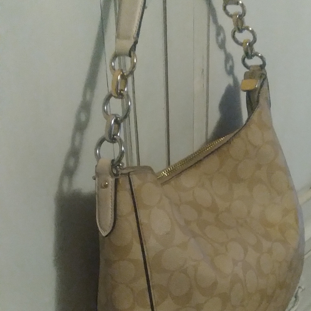 Coach Signature Canvas Handbag